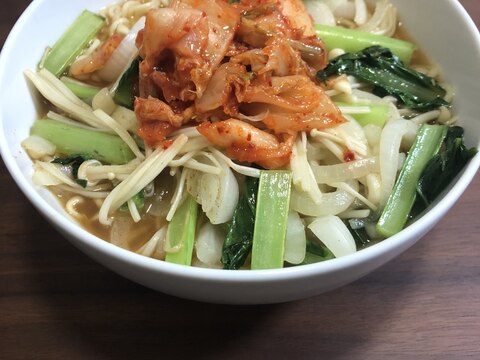 もうお野菜を無駄にしない！満足味噌ラーメン